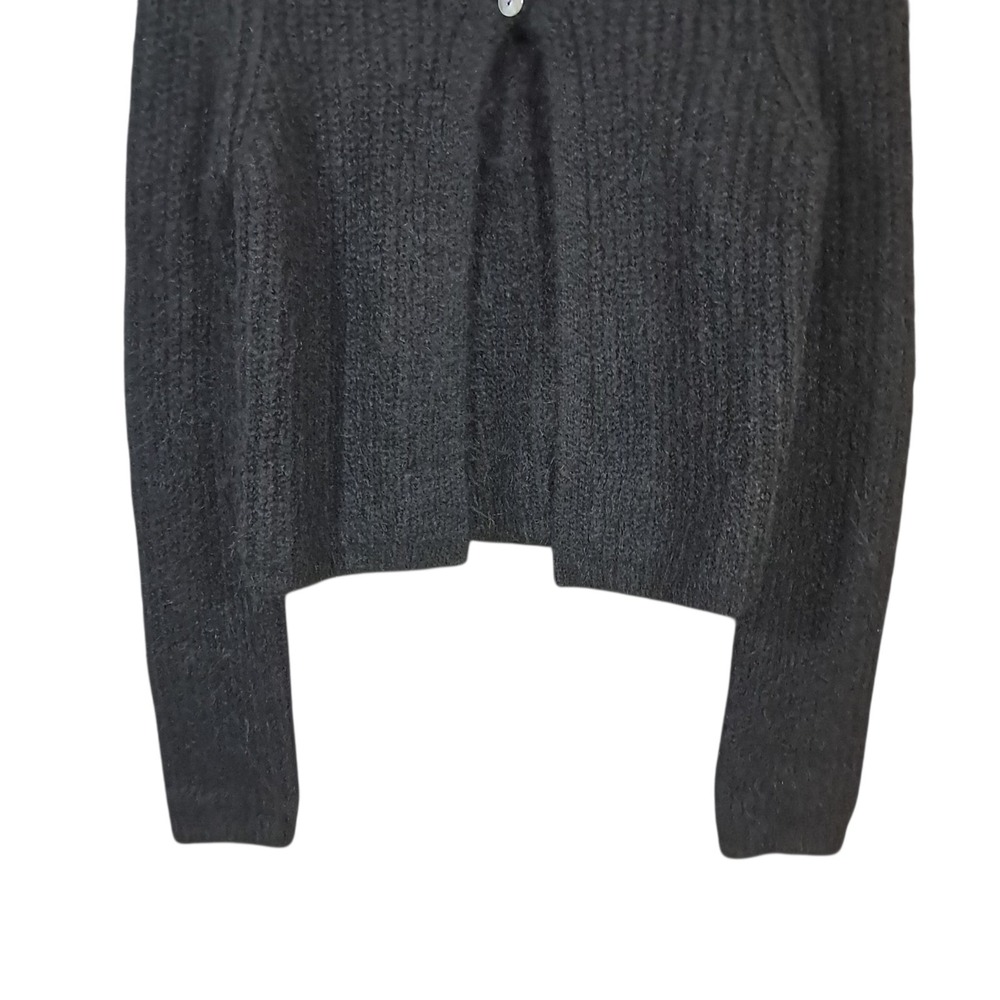 Pistola NWT Emilie Halter Cardigan Sweater Set Black Midnight Knit Alpaca Large - Picture 5 of 13